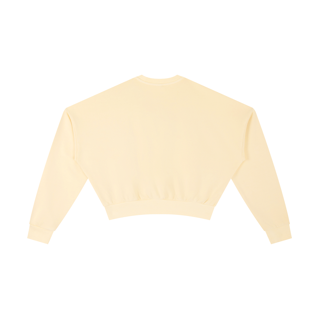 Luxury London Clothing Vintage Washed Cropped Sweatshirt