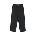 Luxury London Clothing Cotton Straight-Leg Pants
