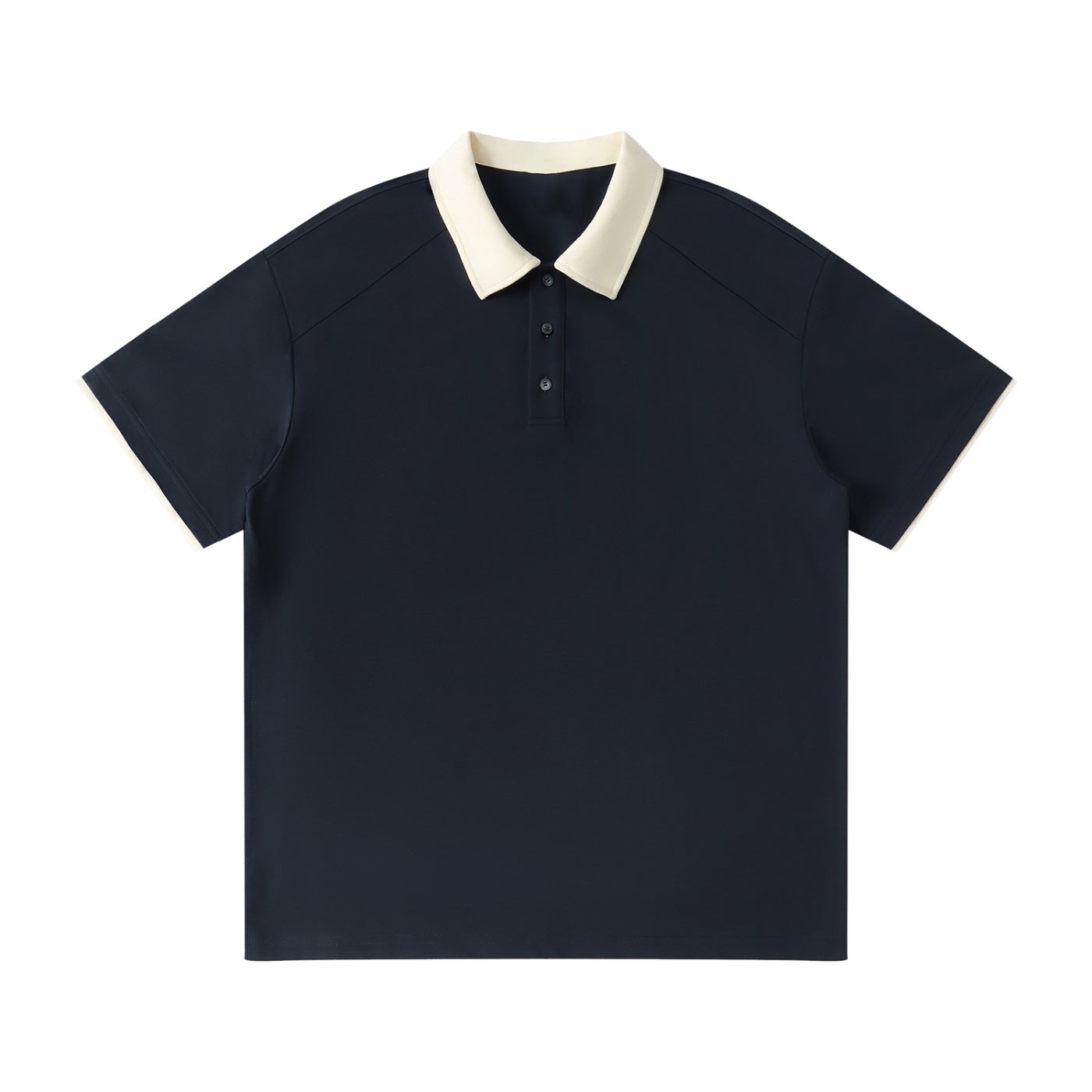Luxury London Clothing Collar Raglan Polo Shirt