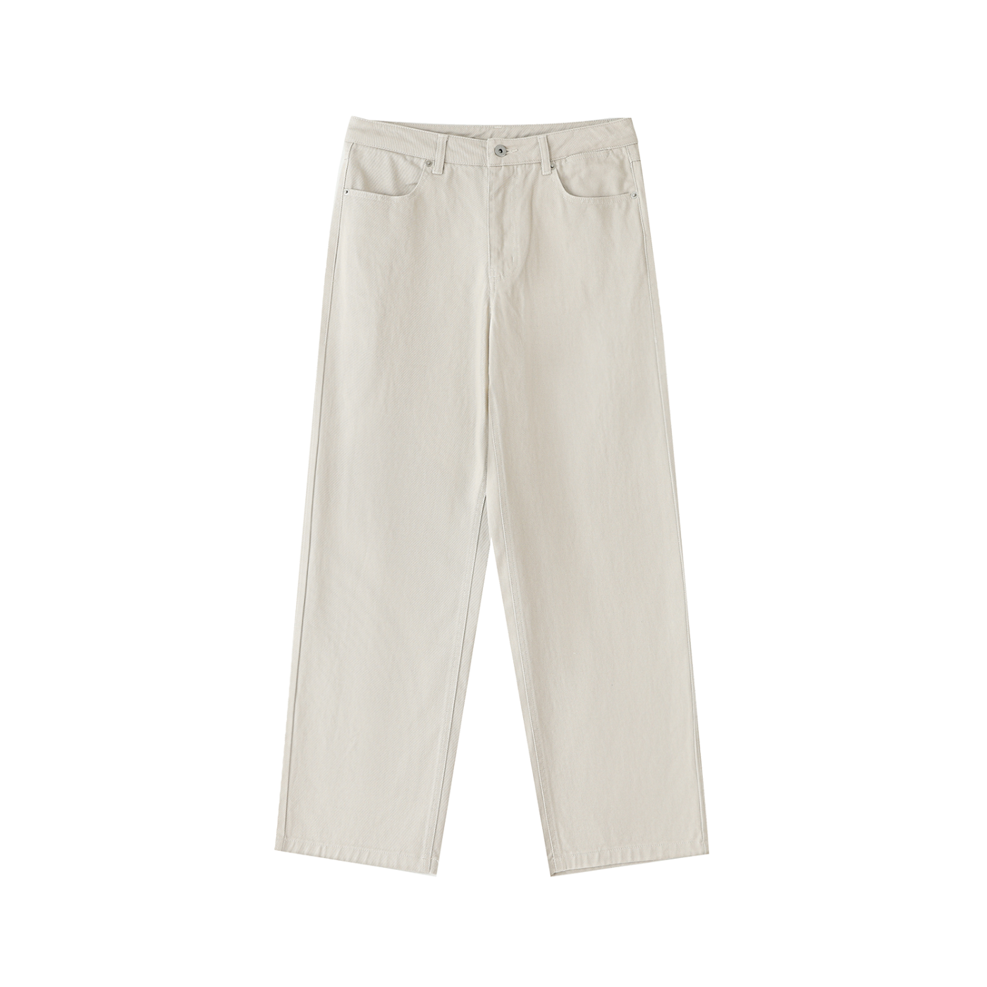 Luxury London Clothing Cotton Straight-Leg Pants