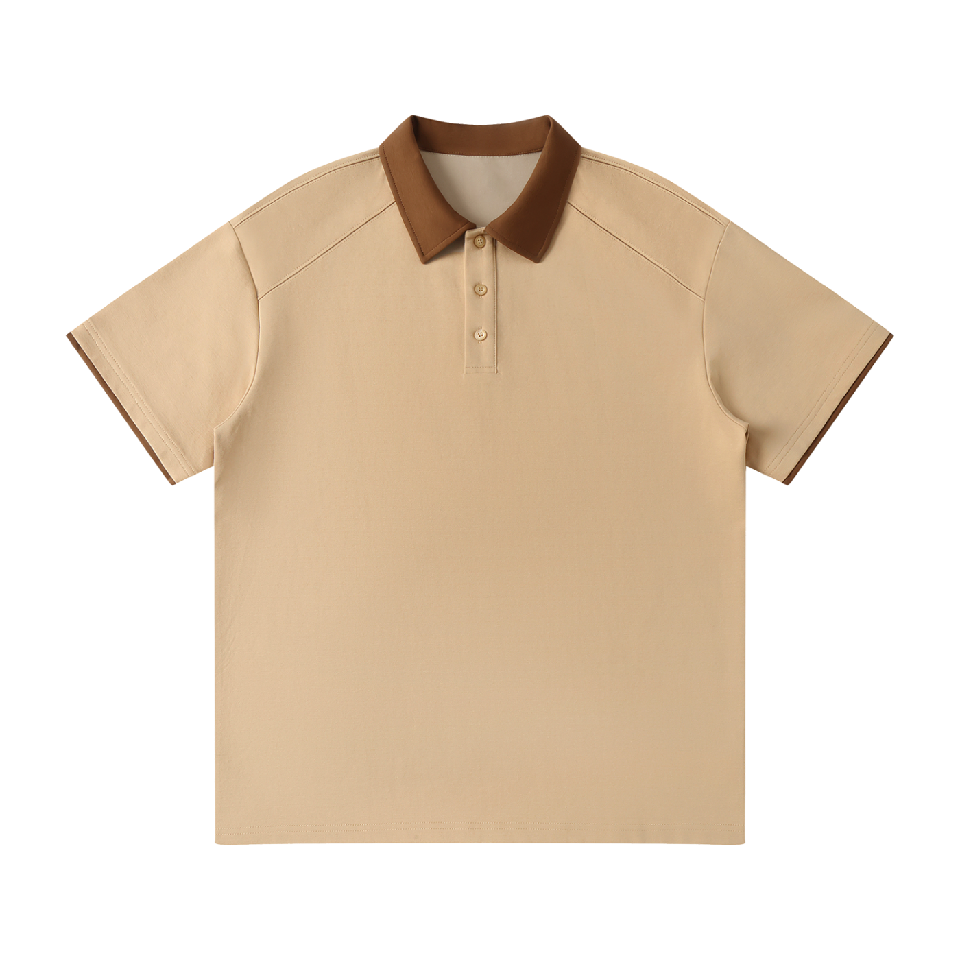 Luxury London Clothing Collar Raglan Polo Shirt