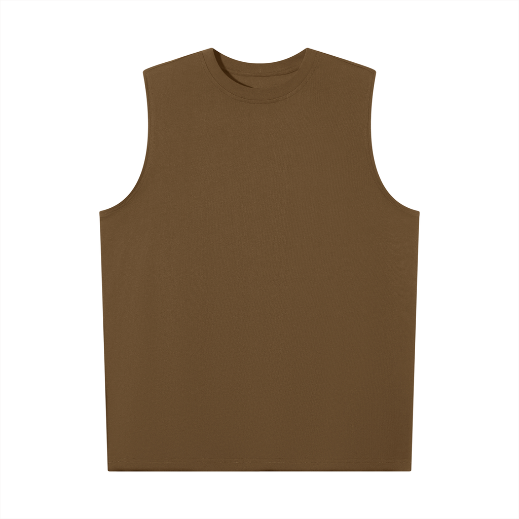 Luxury London Clothing Oversized Cotton Tank Top