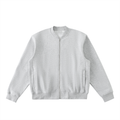 Luxury London Clothing Zip-Up Fleeced Varsity Jacket
