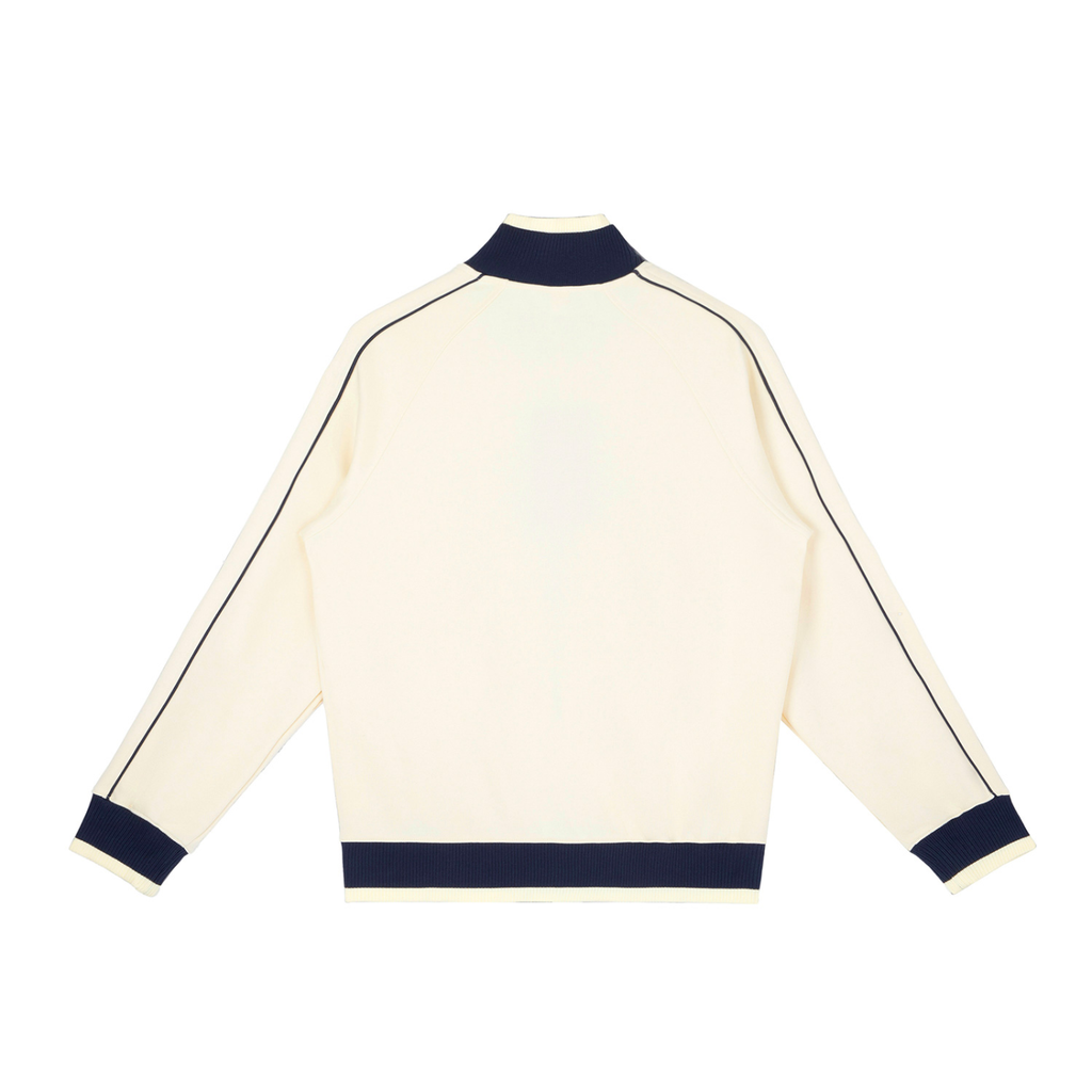 Luxury London Clothing  Raglan Sleeve Zip Track Jacket