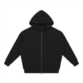 Luxury London Clothing Dolman Sleeve Zip Hoodie