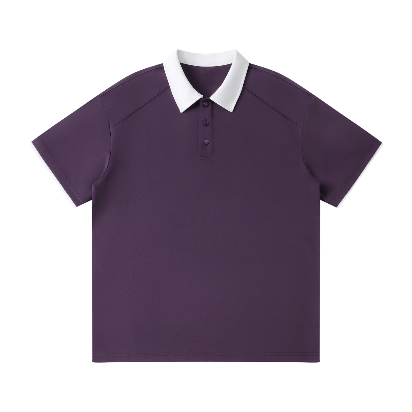 Luxury London Clothing Collar Raglan Polo Shirt