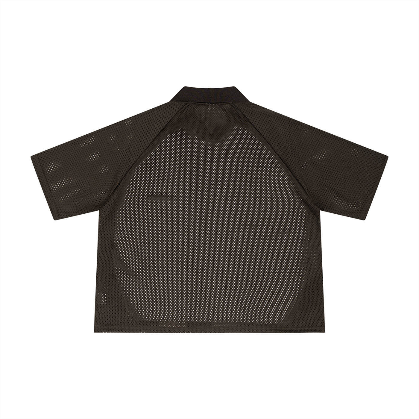 Luxury London Clothing Striped Mesh Boxy Soccer Jersey