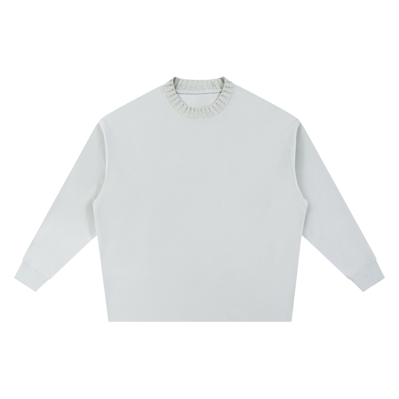 Luxury London Clothing Knitted Round Neck Oversize Sweatshirt